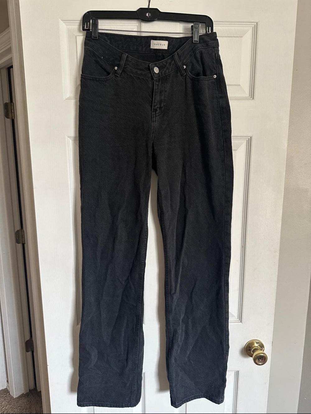 PacSun Black Straight Jeans